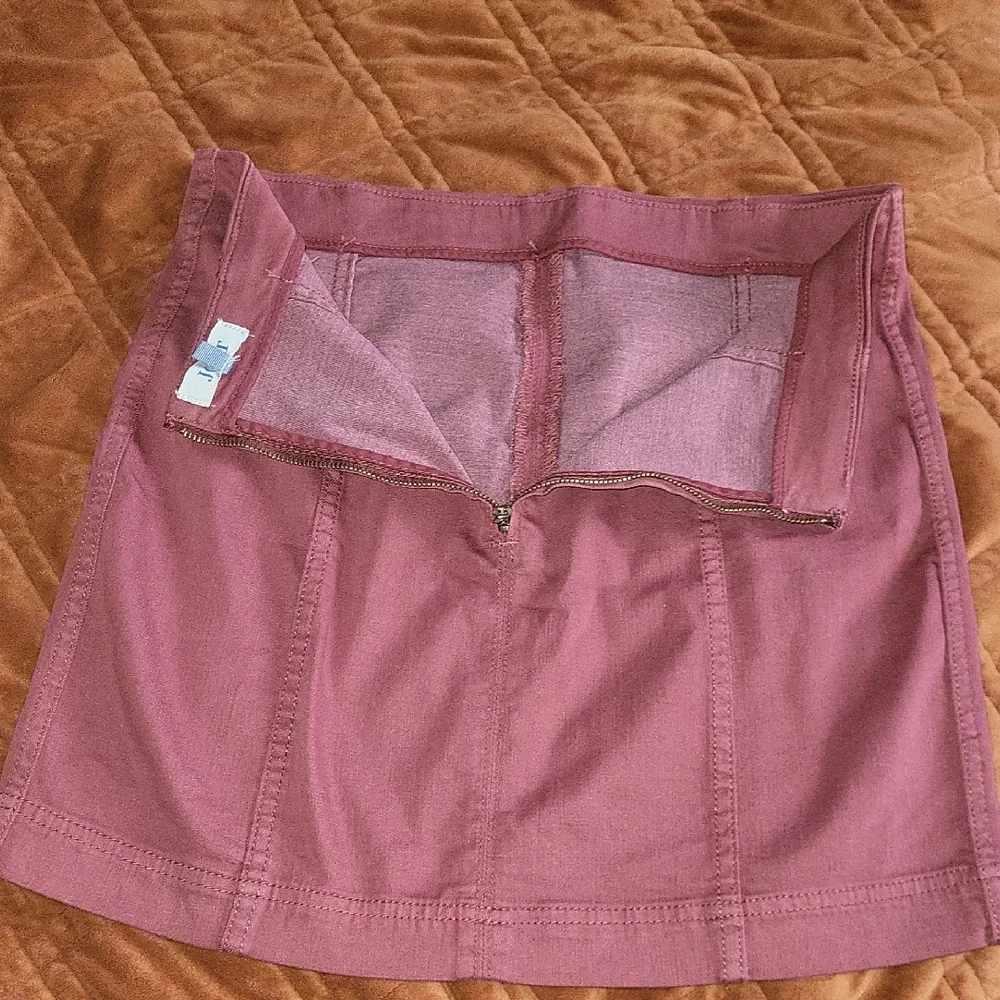 Jolt Pink Casual Mini Pencil Skirt - Picture 4 of 7